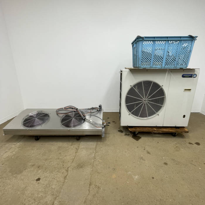 中古｜プレハブ用冷蔵ユニット 外機HUS-22RA-UCI 内機HUS-22RB-E ホシザキ 2020年 業務用 プレハブ ｜動産王｜千葉｜送料無料