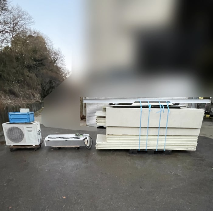 中古|プレハブ冷蔵庫 4坪 外機PCU-SN300MU 内機PCU-SN300ME パナソニック 2012年 業務用 |動産王|千葉|送料無料