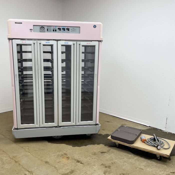 中古|温冷配膳車 手動式 MSC-36PSE3 ホシザキ 2017年 36膳 4列9段 給食 下膳 |動産王|千葉|引取|送料別