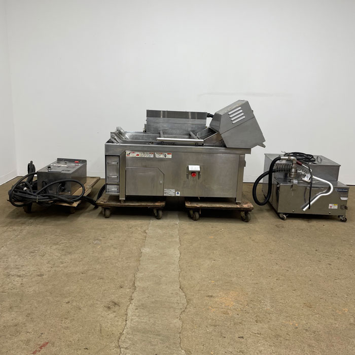 中古｜赤外線連続フライヤー EFCH-8LTSP ニチワ 2019年 揚げ物 電気フライヤー ｜動産王｜千葉｜送料無料