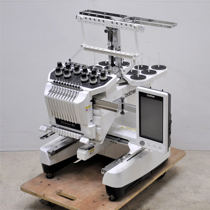 中古|業務用刺しゅうミシン PR1000e PRT1201 ブラザー 2014年 10針1頭 刺繍機 |動産王|大阪|送料無料