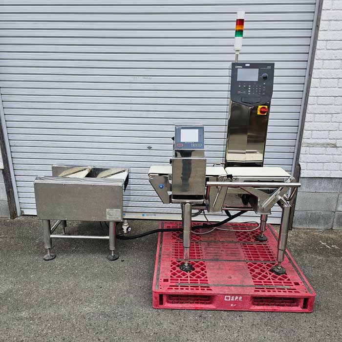 中古|ウェイトチェッカー付金属探知機 DACS-G-S015-24/CR-NEN8-S ISHIDA 2018年 |動産王|福岡|送料無料