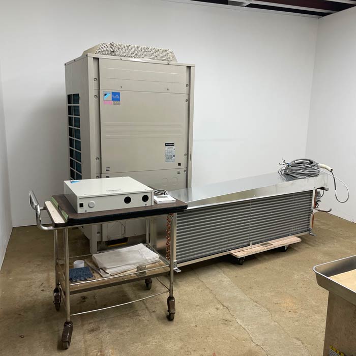 中古｜低温用エアコン 冷凍用ユニット ダイキン 8馬力相当 外LRFP8CH 2022年 内LVFP8AC 2023年 プレハブ 業務用 ｜動産王｜千葉｜送料無料