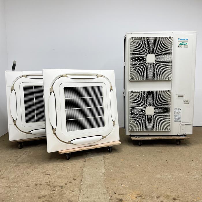 中古|天カセエアコン 10馬力 内機2台(5馬力) RZRP280A FHCP140EM ダイキン 2021年 業務用 店舗 オフィス |動産王|千葉|送料無料