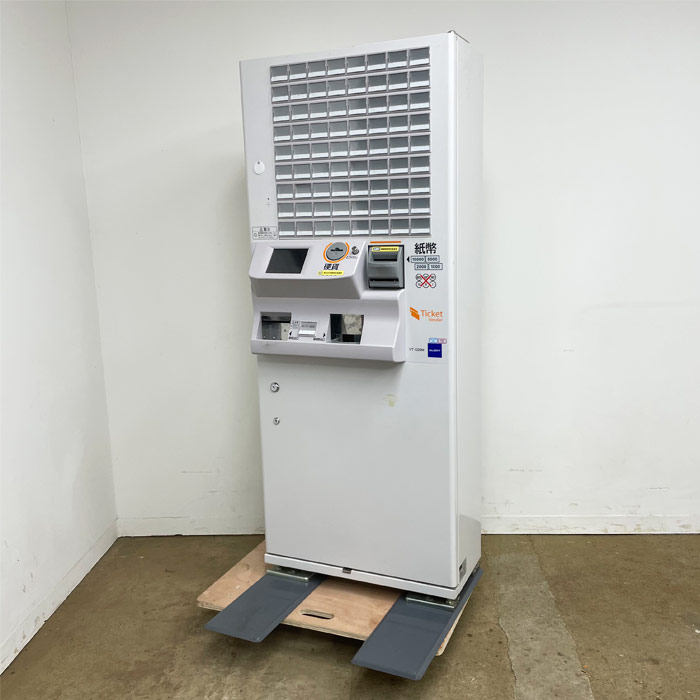 中古｜券職人 券売機 VT-G20M GLORY 最大72ボタン 食券機 発券機 床