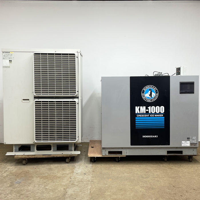 中古｜クレセントアイスメーカー KM-1000DSD ホシザキ 2015年 製氷機