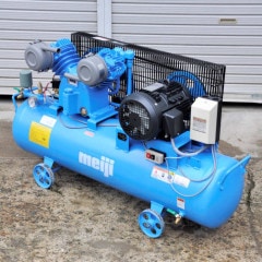 中古｜エアコンプレッサ GH-22C 6P 明治機械製作所 2025年 200V 60Hz専用(西日本) 空気圧縮機 ｜動産王｜大阪｜送料無料