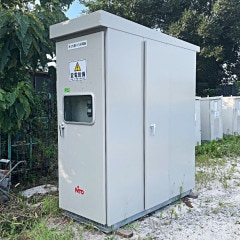 中古｜キュービクル式高圧受電設備 屋外用 PF・S 日東工業 2024年 変電設備 高圧受電 低圧配電盤 ｜動産王｜千葉｜送料無料の商品ページへリンク