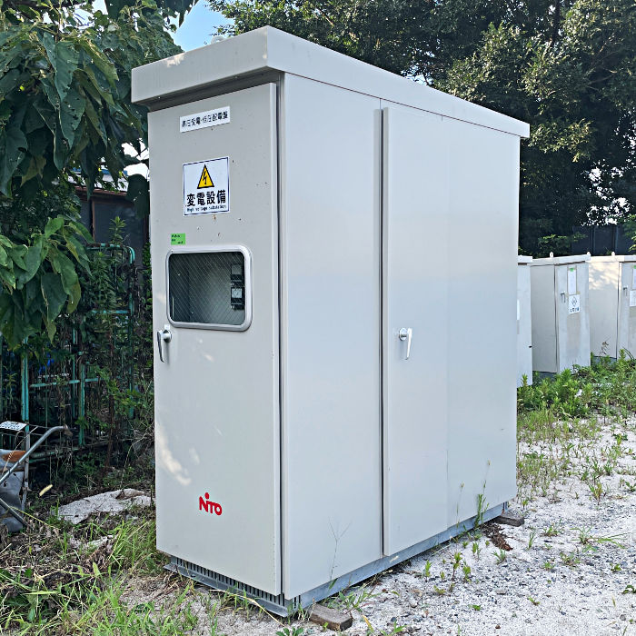 中古|キュービクル式高圧受電設備 屋外用 PF・S 日東工業 2024年 1相2 中古|キュービクル式高圧受電設備 屋外用 PF・S 日東工業 2024年 1相2