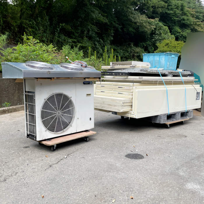 中古｜プレハブ冷蔵庫 1.5坪 外機HUS-11RA-UCI 内機HUS-15RB-EK ホシザキ 2023年 業務用 冷蔵チャンバー ｜動産王｜千葉｜送料無料