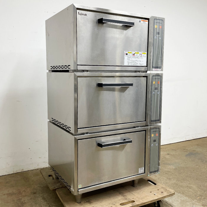 中古|自動炊飯器 7kg×3 FRC21FA フジマック 2020年 業務用 標準タイプ ガス式 都市ガス |動産王|千葉|送料無料