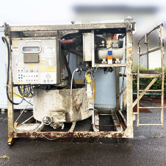 中古|小型プラント 三和機材 PMA1-30-S4 工業用 セメントサイロ内蔵型 現状渡し |動産王|宮城|引取|送料別