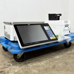 中古｜はかり 対面料金はかり レジスター SL-6300-R 東芝テック 2023年 ｜動産王｜千葉｜送料無料の商品ページへリンク