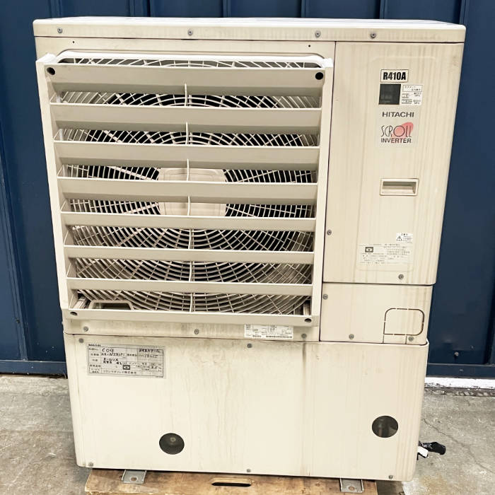 中古|スクロール冷凍機 外機のみ KX-N5AVP1 日立 2021年製 |動産王|愛知|送料無料
