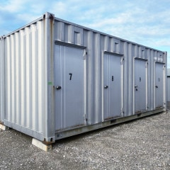 中古|20フィート コンテナボックス 4枚扉 4D 2000年 20ft 倉庫 物置 レンタルボックス トランクルーム |動産王||引取|送料別の商品ページへリンク