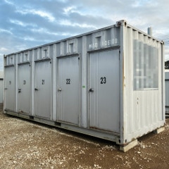 中古|20フィート コンテナボックス 5枚扉 4D 2000年 20ft 倉庫 物置 レンタルボックス トランクルーム |動産王||引取|送料別の商品ページへリンク