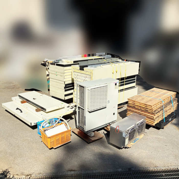 中古|プレハブ冷凍庫 6坪 外機ECOV-D30WA 内機UCR-D5VHA 三菱 2021年 冷蔵チャンバー 業務用 |動産王|千葉|送料無料