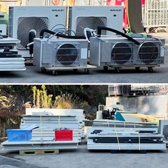 中古|プレハブ冷凍冷蔵庫 各2.46坪 冷蔵PEP-32RH4 冷凍ACT-020VR3 フクシマガリレイ 2022年 業務用 |動産王|千葉|送料無料の商品ページへリンク