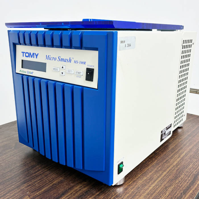 中古|ビーズ式細胞破砕装置 MS-100R 冷却型 トミーメディコ 2023年 DNA RNA バクテリア 酵母 抽出 精製 |動産王|千葉|送料無料|Cell Disruptor