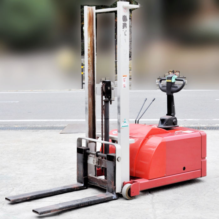 中古｜ウォーキーリフト 3FW-8145 杉国工業 均等荷重800kg 電動 カウンター ウォーキー 充電器無 ｜動産王｜大阪｜引取｜送料別