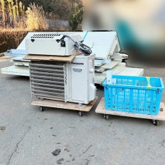 中古】 プレハブ冷蔵庫 1坪 DP410D-22(本体) TA-100AM(ユニット