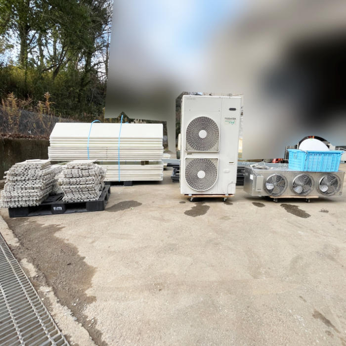 中古|プレハブ冷蔵庫 6.25坪 TAM501AB-SV TA-500CH-HFK 東芝 スライド扉 冷蔵チャンバー 業務用 |動産王|千葉|送料無料