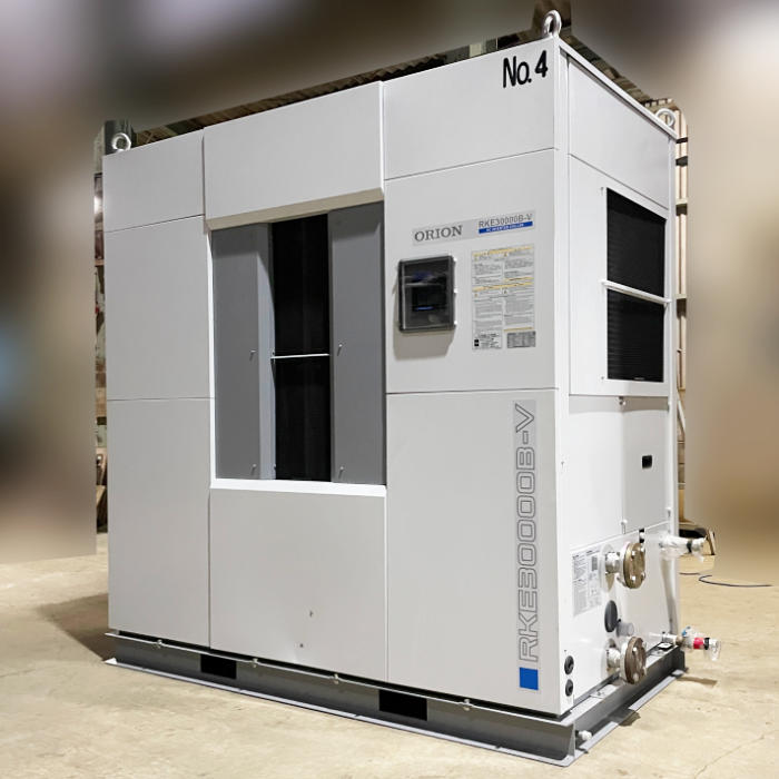 中古｜大型水槽付DCインバータチラー RKE30000B-V オリオン 2023年 空冷 チラー ｜動産王｜千葉｜送料無料