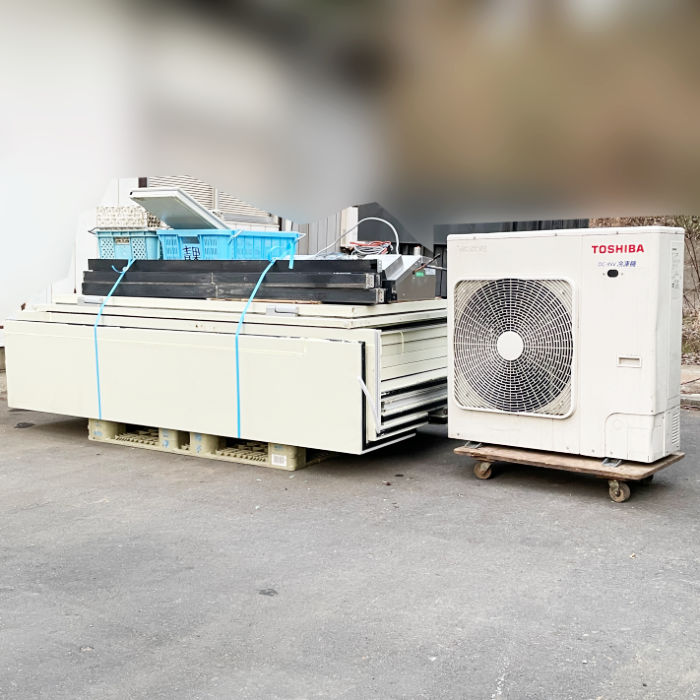 中古｜プレハブ冷蔵庫 1坪 TAM130AU-SV TA-101CM-UHK 東芝 冷蔵チャンバー 業務用 ｜動産王｜千葉｜送料無料