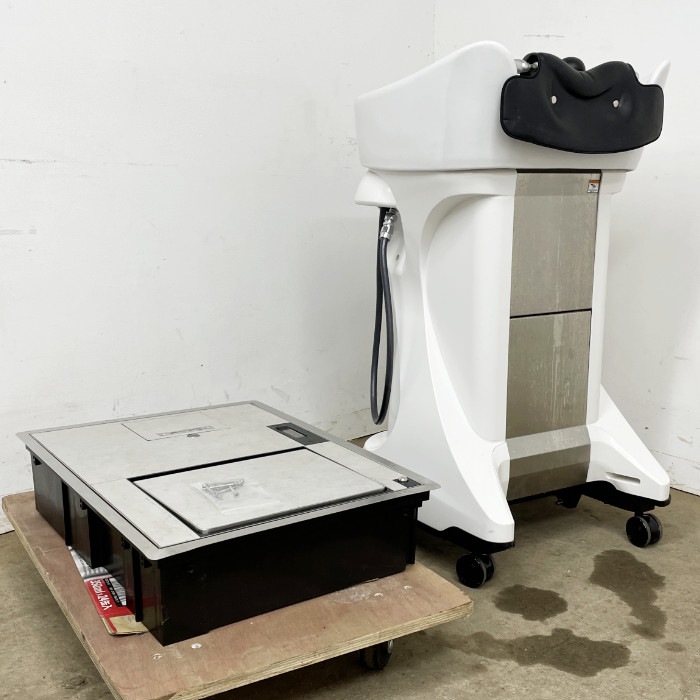 中古|YUME OASIS ユメ オアシス シャンプー台 EX-OAYMYM-WH タカラベルモント シャンプーブース |動産王|千葉|送料無料