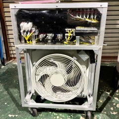 中古｜負荷試験機 JLS-30LS JLS 非常用発電機 負荷装置 疑似負荷試験装置 業務用 スプリンクラー 排煙機 法令点検 ｜動産王｜宮城｜送料無料｜Load Bankの商品ページへリンク