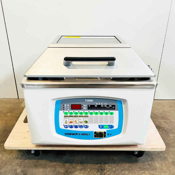 中古｜卓上真空包装機 V-455G-1 TOSEI 2019年 卓上 両サイドシール