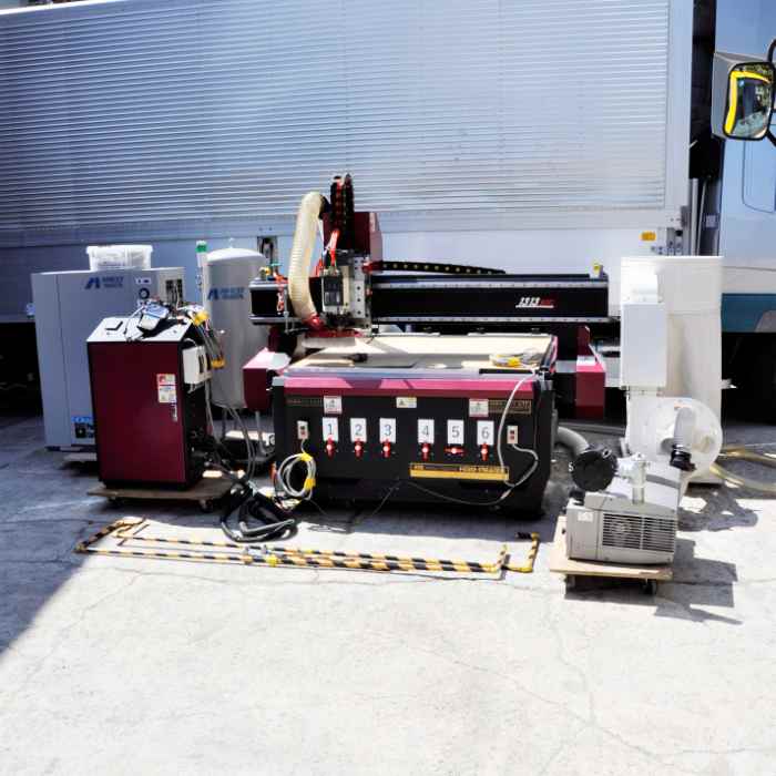 中古｜CNCルーター MBH1313ATC ハイテッククリエイツ 2018年 付属品多数 木材プラ加工 ｜動産王｜大阪｜引取｜送料別