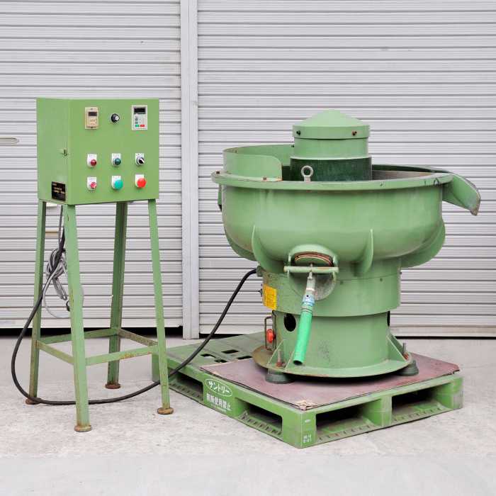 中古｜振動バレル研磨機 UFV-150A 宇治電化学工業 2019年 振動式 150L