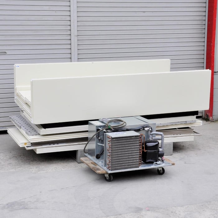中古｜プレハブ冷蔵庫0.5坪PR-20CC-0.50 ホシザキ ユニットAFH-P05B