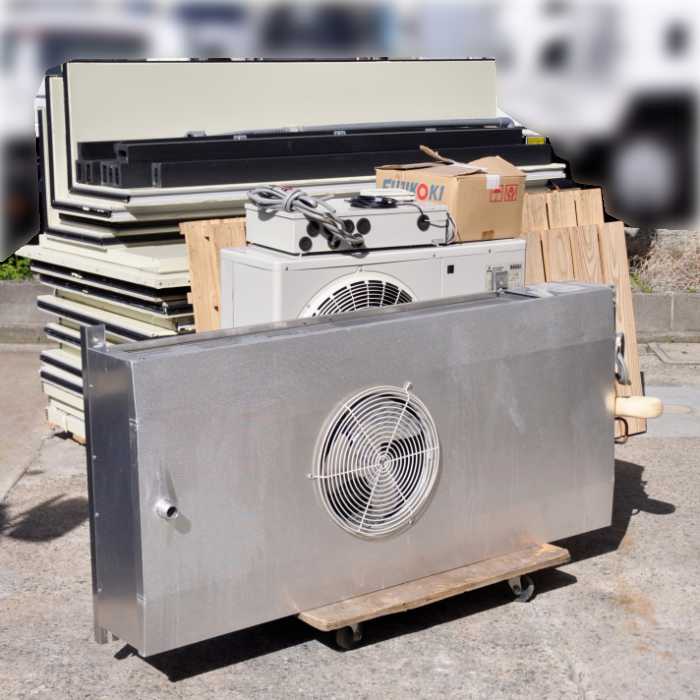 中古｜プレハブ冷蔵庫1.5坪 DP415D-19 大和冷機 内)UCL-P3DHB 外)ERA-RP11B 三菱電機 2019年 ｜動産王｜大阪｜引取｜送料別