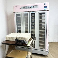 中古|温冷配膳車 MSC-40PSE3 ホシザキ 2017年 業務用 40膳 三相200V トレイ付 病院 福祉施設 厨房機器 |動産王|千葉|送料無料の商品ページへリンク