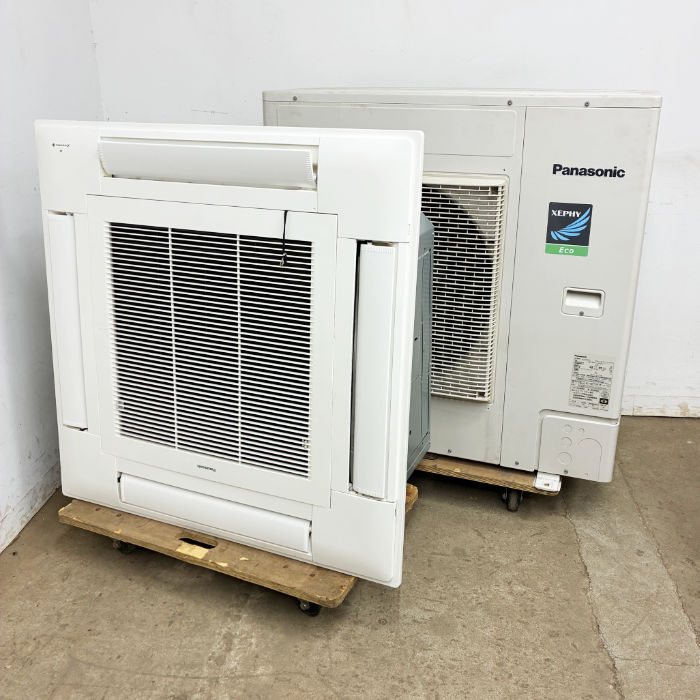 中古｜天カセ 4方向 業務用エアコン 5馬力 パナソニック 三相200V CS