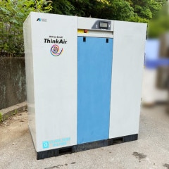 中古|オイルフリー スクロール コンプレッサ SLP-300EF アネスト岩田 2015年 30kW 40馬力 |動産王|千葉|送料無料の商品ページへリンク