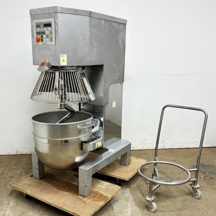 中古｜業務用ミキサー MS-60 愛工舎 AICOH 2020年 三相200V 60L マイティ 動作品 ボウル台車付き ｜動産王｜千葉｜送料無料