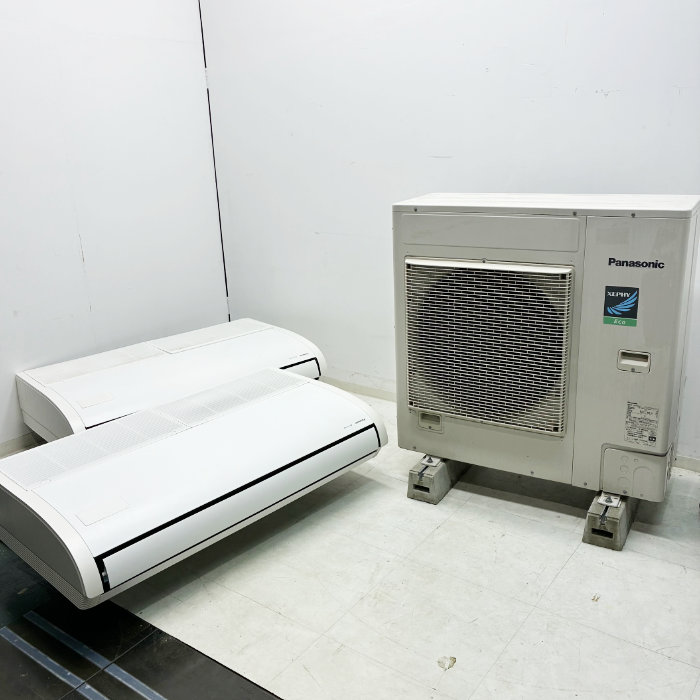 中古｜業務用エアコン 天井吊り型タイプ 5.0馬力 三相200V 室内機2台