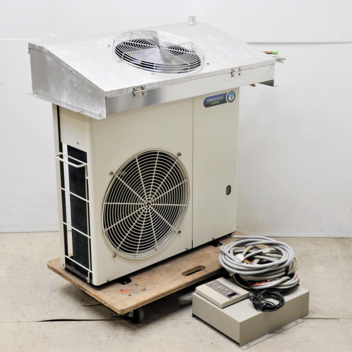 中古|プレハブ冷蔵ユニットセット 三相200V 室内機HUS-8RB-E 室外機HUS-8RA-UCI ホシザキ 2019年 1坪用 |動産王|大阪|送料無料