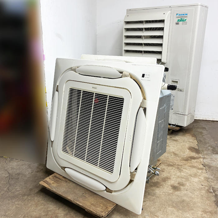 中古｜業務用エアコン 天カセ 10馬力 5馬力×2台 DAIKIN ダイキン 三相