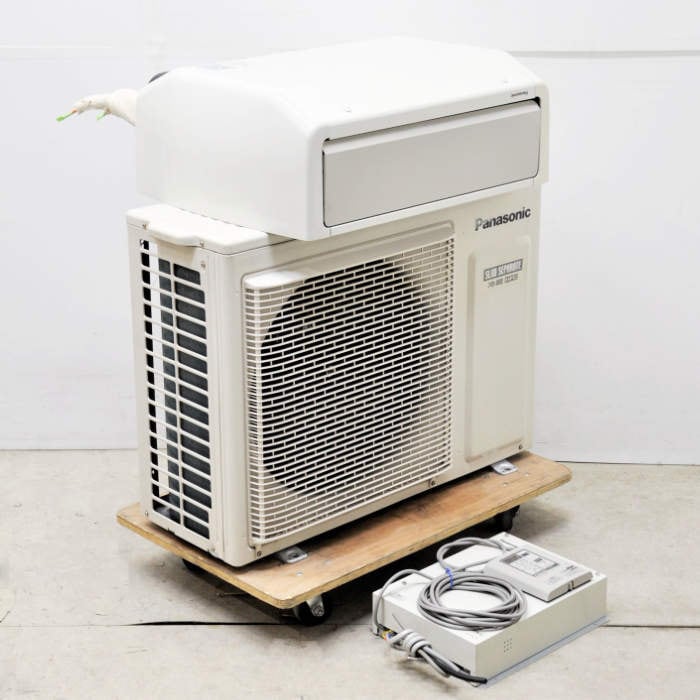 中古｜プレハブ冷蔵ユニットセット 三相200V 室内機PCU-SV150ME 室外機PCU-SV100MU パナソニック 2021年1.5坪用 ｜動産王｜大阪｜送料無料