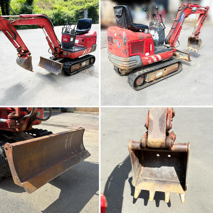 中古｜ミニ油圧ショベル 7J IHI 1693h 軽油 下見歓迎 バックホー