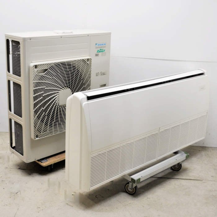 中古|天吊り形エアコン 5馬力 室内機FHP140FA 室外機RZRP140BF ダイキン 2022年 三相200V |動産王|大阪|送料無料