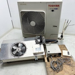 中古｜冷凍機 東芝 業務用 プレハブ冷凍庫用 TAM130AUSV ｜動産王｜宮城｜送料無料の商品ページへリンク