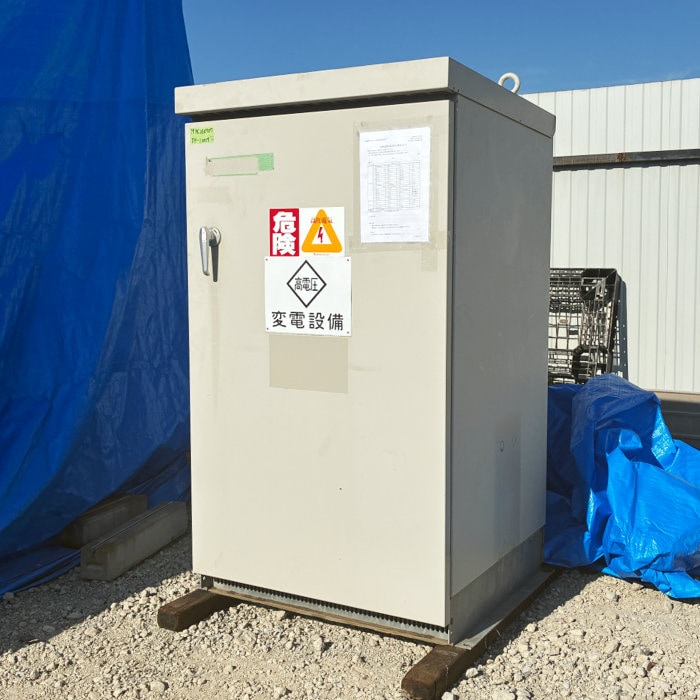 中古|キュービクル式高圧受電設備 MS21QB9E-PM60A 関西エナジス パナソニック 2017年 変電設備 |動産王|千葉|引取|送料別