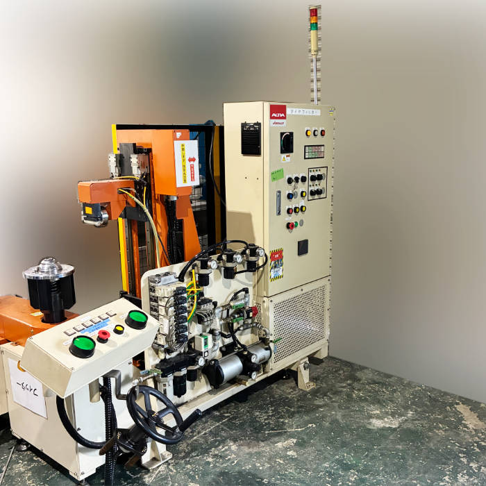 中古|簡易型タイヤフィッター装置 圧着機 アルティア橋本 業務用 トラックタイヤ17~20インチ用 |動産王|宮城|引取|送料別