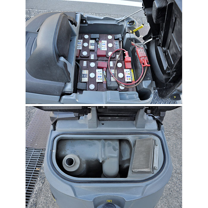 【中古】 搭乗式床洗浄機 B 90 R Dose BP ケルヒャー 掃除 床清掃    清掃機器【動産王】大阪☆送料無料