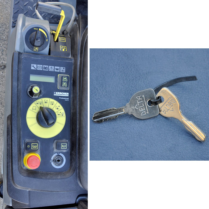 【中古】 搭乗式床洗浄機 B 90 R Dose BP ケルヒャー 掃除 床清掃    清掃機器【動産王】大阪☆送料無料
